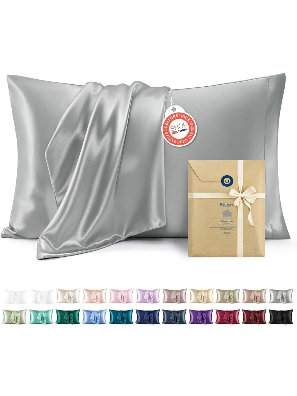 Satin Pillowcase Pair - Smooth Silk-Like Sleep